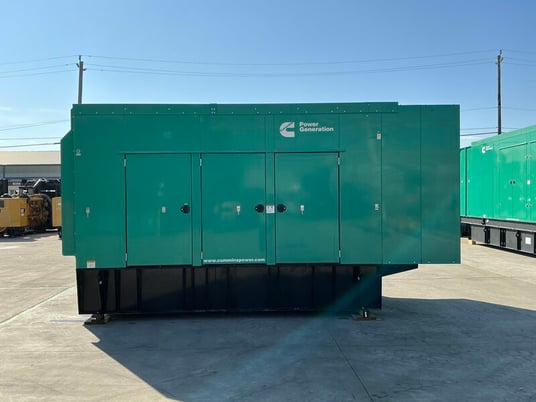 500 KW Cummins #DFEK, diesel generator set, 277/480 Volts, 3-phase, 755 HP @ 1800 RPM, QSX15-G9 engine, Tier - Image 2
