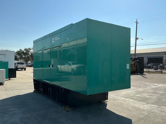 500 KW Cummins #DFEK, diesel generator set, 277/480 Volts, 3-phase, 755 HP @ 1800 RPM, QSX15-G9 engine, Tier - Image 3