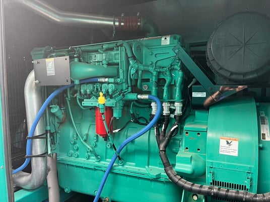 500 KW Cummins #DFEK, diesel generator set, 277/480 Volts, 3-phase, 755 HP @ 1800 RPM, QSX15-G9 engine, Tier - Image 10