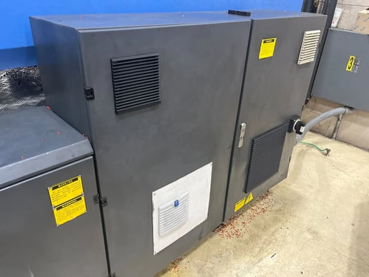 674 Ton, 110 oz., Haitian #MA6000-4500, servo hydraulic horizontal plastic injection molder, 34.65" x 34.65" - Image 10