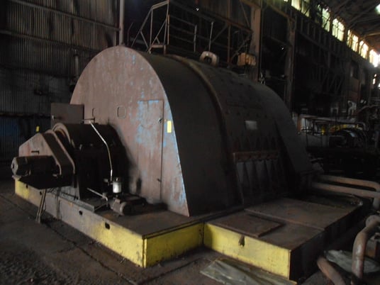 5000 HP 40/80 RPM General Electric, MCF, 700 Volts, 550V exc, 265 exc amps,5830 amp arm - Image 3
