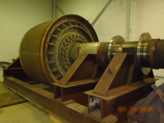 5000 HP 40/80 RPM General Electric, MCF, 700 Volts, 550V exc, 265 exc amps,5830 amp arm - Image 8