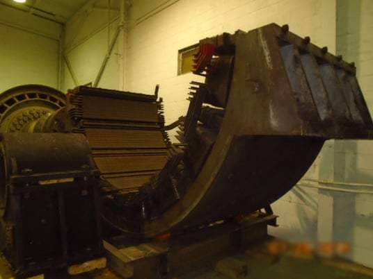 5000 HP 40/80 RPM General Electric, MCF, 700 Volts, 550V exc, 265 exc amps,5830 amp arm - Image 9