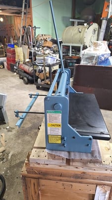 18 gauge x 2' Roper Whitney #125, benchtop metal shear, new in crate - Image 3