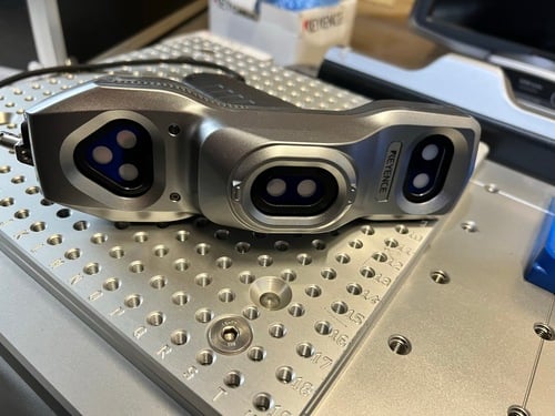 Keyence #XM-1500, coordinate measuring machine, 11.8" x 9.8" x 5.9" envelope, handheld probe, XM-M1200 - Image 7