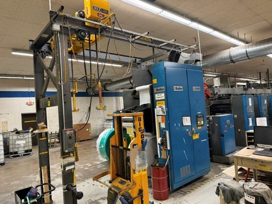 Butler #5000-Splicer-2750-14, 50" diameter, 27" web, upgraded Datamat Control - Image 1