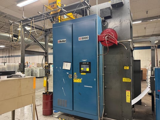 Butler #5000-Splicer-2750-14, 50" diameter, 27" web, upgraded Datamat Control - Image 2