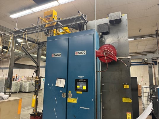 Butler #5000-Splicer-2750-14, 50" diameter, 27" web, upgraded Datamat Control - Image 3