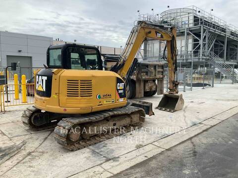 Caterpillar 308E2 AQ, Crawler Excavator, 8116 hours, S/N: FJX04567, 2016 - Image 3