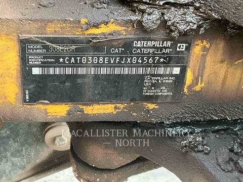 Caterpillar 308E2 AQ, Crawler Excavator, 8116 hours, S/N: FJX04567, 2016 - Image 6