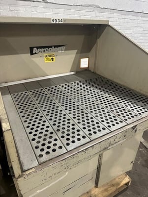 1500 cfm Aercology #ATC-1500, fdowndraft table, 45" x 45" work area with removable sidewalls, 3 HP, 460 V. - Image 3