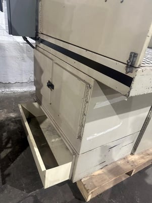 1500 cfm Aercology #ATC-1500, fdowndraft table, 45" x 45" work area with removable sidewalls, 3 HP, 460 V. - Image 4