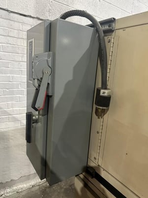 1500 cfm Aercology #ATC-1500, fdowndraft table, 45" x 45" work area with removable sidewalls, 3 HP, 460 V. - Image 5