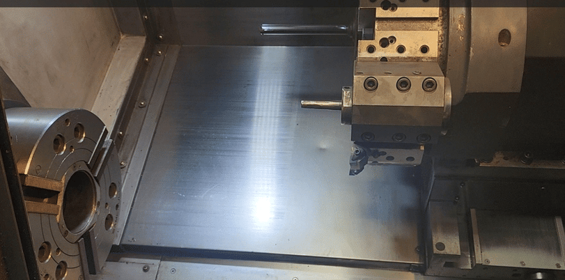 Daewoo Doosan #Puma-GT3100, 2-Axis CNC lathe, Fanuc i Control, 28.3" swing, 4" bar, hydraulic 3-jaw 12" - Image 3