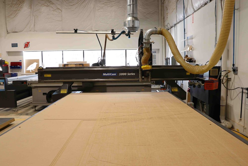 Multicam Router Tables Multicam #5000-Series, CNC router, Multicam EZ Control, 80