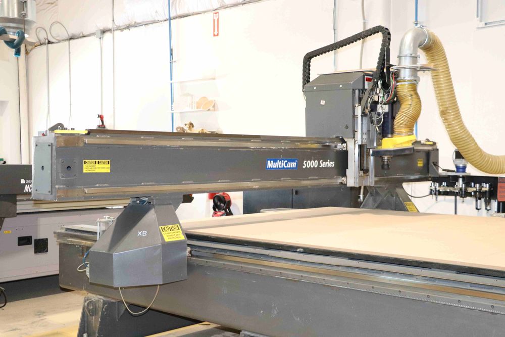 Multicam #5000-Series, CNC router, Multicam EZ Control, 80