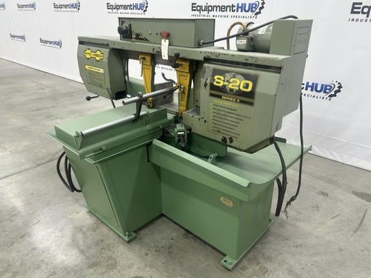 13" x 18" Hyd-Mech #S20-Series-II, mitering horizontal band saw, 13' 6" x 1" blade, 2 HP, coolant system - Image 3