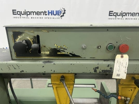 13" x 18" Hyd-Mech #S20-Series-II, mitering horizontal band saw, 13' 6" x 1" blade, 2 HP, coolant system - Image 6