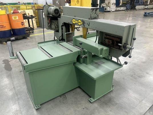 13" x 18" Hyd-Mech #S20-Series-II, mitering horizontal band saw, 13' 6" x 1" blade, 2 HP, coolant system - Image 9