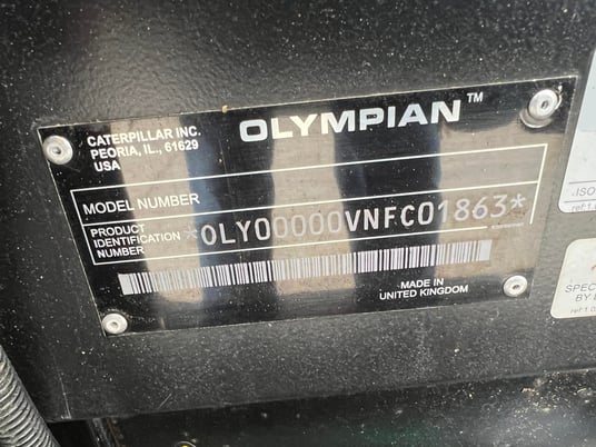 100 KW Ford #G100F3S, Diesel Generator, Sound Proof Enclosure, 6.8 Liter Ford Engine, 1800 RPM, 240/120 Volt - Image 9