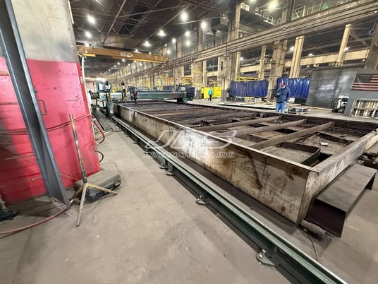 Controlled Automation #BTL-1243, Multimax Plate Processing Table, 22' x 50' table, 50'-2" cutting length, 400 - Image 5