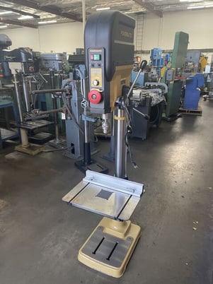 Powermatic #PM2820EVS, Single Spindle Drill Press, 20" swing, 3600 RPM, 1 HP, 20.5" x 15.5" table - Image 1