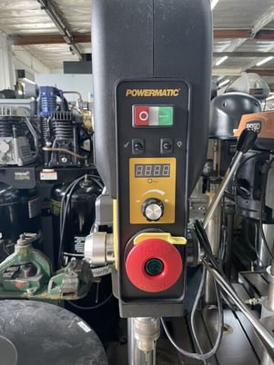 Powermatic #PM2820EVS, Single Spindle Drill Press, 20" swing, 3600 RPM, 1 HP, 20.5" x 15.5" table - Image 4