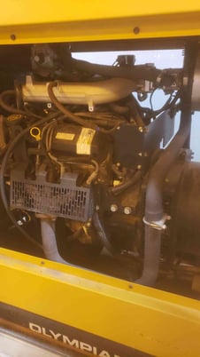 45 KW Caterpillar Olympian #G45F3S, Nat Gas LP Generator, Ford #ESG engine 1PH, 510Hrs, 2002 - Image 5