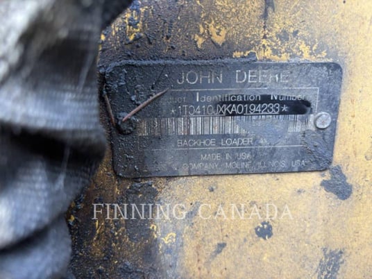 John Deere 410J, Backhoe Loader, 9563 hours, S/N: 1T0410JXKA0194233, 2011 - Image 5