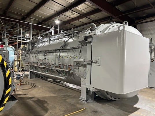 96" x 288" Melco Autoclave, Composites / Glass laminating, 160 psi, 650&deg;F. - Image 3