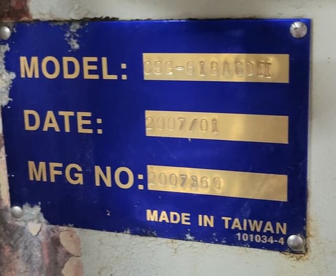 6" x 18" Clausing Equiptop #CSG-618ASD-II, automatic surface grinder, 8" x .75" x 1.25" bore wheel, Diamond - Image 8