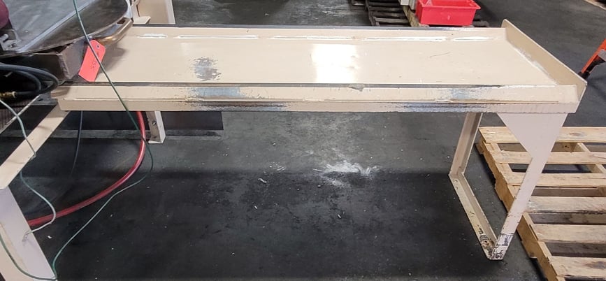 Abrasive Blast Systems #6048, blast cabinet, 2 turn table carts, 900 cfm dust collector - Image 5