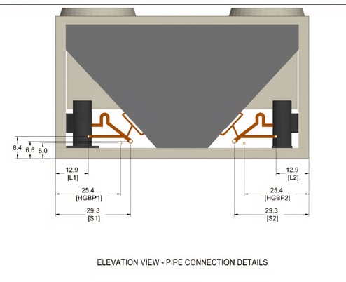 40 Ton, Daikin #RCS040D, 2 stage air cooled condensers, part of split system, R410a, new, unused (32 - Image 5