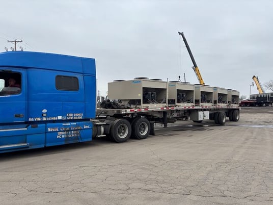 40 Ton, Daikin #RCS040D, 2 stage air cooled condensers, part of split system, R410a, new, unused (32 - Image 7