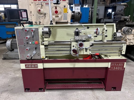 13" x 40" Acer #Dynamic-1340G, toolroom lathe, 7.5" swing over cross slide, inch/metric, 3 & 4-jaw chuck, 3 - Image 7