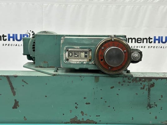 3/16" x 10' Wysong #1010, mechanical shear, front operated power back gauge, 16 hold downs, 10 HP, fine - Image 5