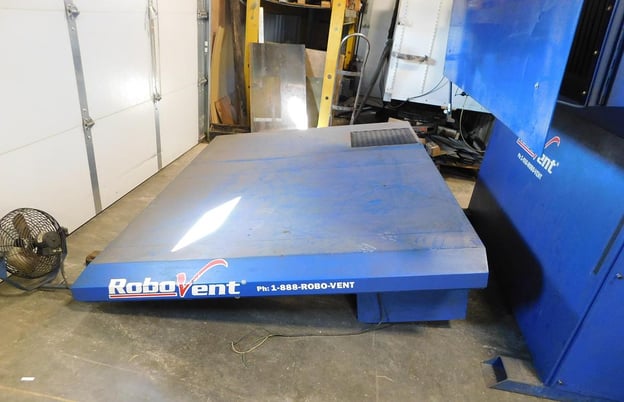 3200 cfm Robovent #DWS-4000-4, dust collector, 1420 sq.ft., 7.5 HP, 480 V., (4) EX-14D36-A15 filter - Image 3