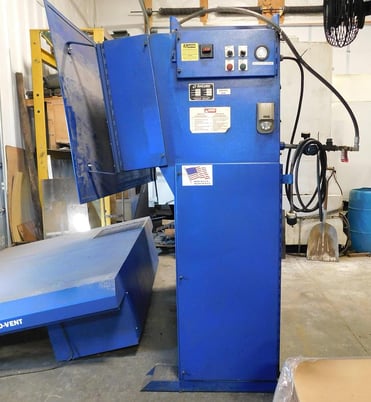 3200 cfm Robovent #DWS-4000-4, dust collector, 1420 sq.ft., 7.5 HP, 480 V., (4) EX-14D36-A15 filter - Image 4