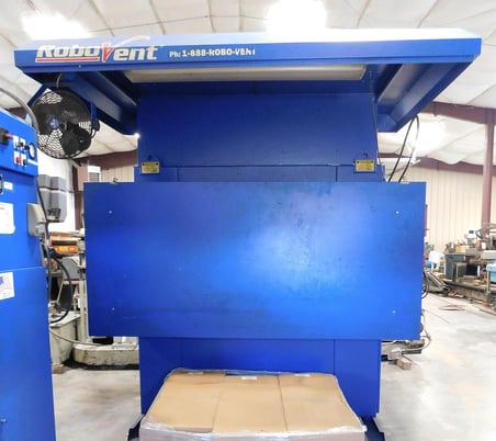 3200 cfm Robovent #DWS-4000-4, dust collector, 1420 sq.ft., 7.5 HP, 480 V., (4) EX-14D36-A15 filter - Image 5