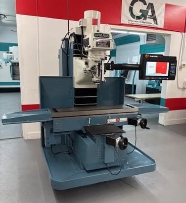 Trak #DPM-RX5, vertical bed mill, 50" x12" tbl., 5 HP, 41" X, 20.5" Y, 24" Z, 40-5000 RPM, ProtoTRAK RMX - Image 2
