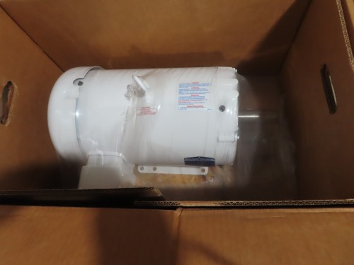 10 HP 1770 RPM Baldor #EWDM3714T, Industrial AC Electric Motor, Frame 215T, 230/460 Volts - Image 2