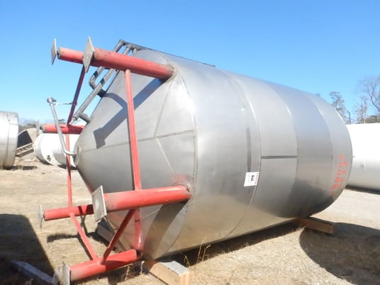 8400 gallon Stainless Steel Jacketed Tank, 10' diameter x 18'-6" height - Image 8