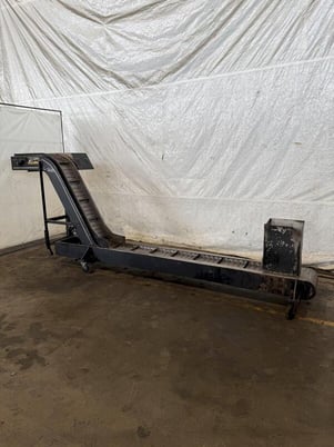 12" x 216" Mayfran, chip conveyor - Image 2
