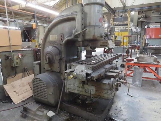 Kearney & Trecker #4CK, vertical mill - Image 1