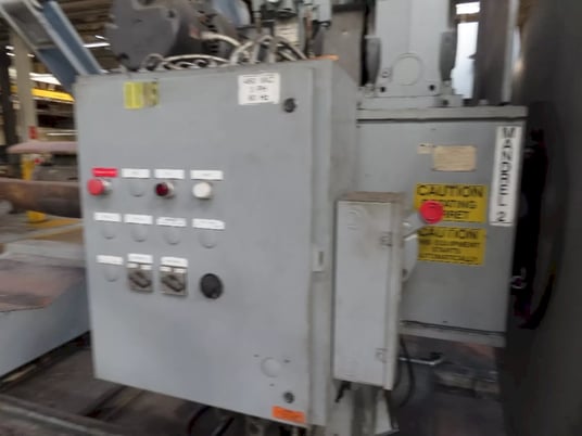 20000 lb. Colt #CHD-DR2000, double end uncoiler, 48" width, 60" outside dimensions, 20"-24" ID, Rowe coil - Image 2