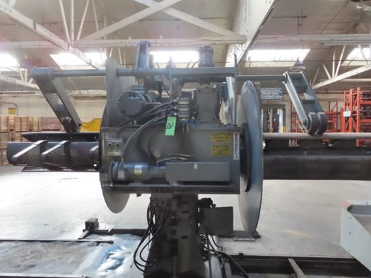 20000 lb. Colt #CHD-DR2000, double end uncoiler, 48" width, 60" outside dimensions, 20"-24" ID, Rowe coil - Image 3