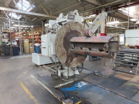 20000 lb. Colt #CHD-DR2000, double end uncoiler, 48" width, 60" outside dimensions, 20"-24" ID, Rowe coil - Image 5