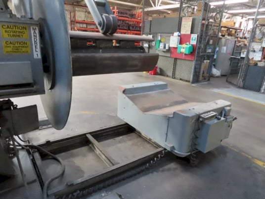 20000 lb. Colt #CHD-DR2000, double end uncoiler, 48" width, 60" outside dimensions, 20"-24" ID, Rowe coil - Image 7
