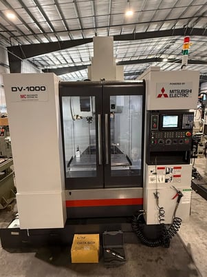 Mitsubishi Litz #DV-1000, CNC vertical machining center, 40.2" X, 22" Y, 23.6" Z, 15000 RPM, #40, 22" x39.3" - Image 2