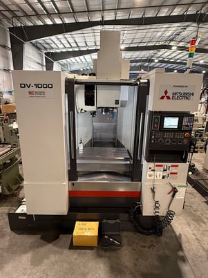 Mitsubishi Litz #DV-1000, CNC vertical machining center, 40.2" X, 22" Y, 23.6" Z, 15000 RPM, #40, 22" x39.3" - Image 3